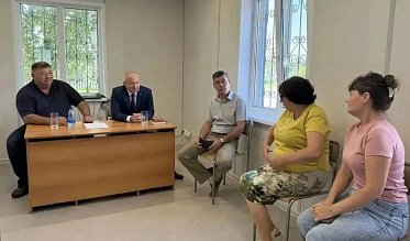 В селе Аксаково прошел прием граждан